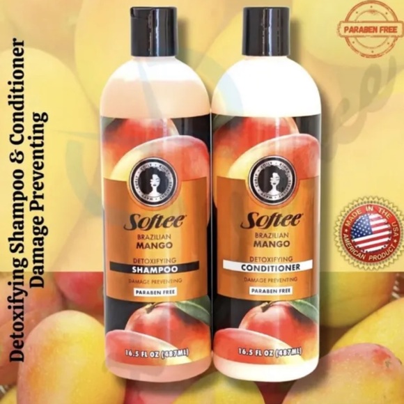 Softee Hair 222 Softee Brazilian Mango Shampoo Conditioner